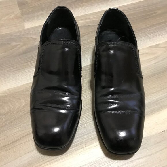 Florsheim Men's Black Dress Shoes Size 9.5 D - Picture 1 of 7